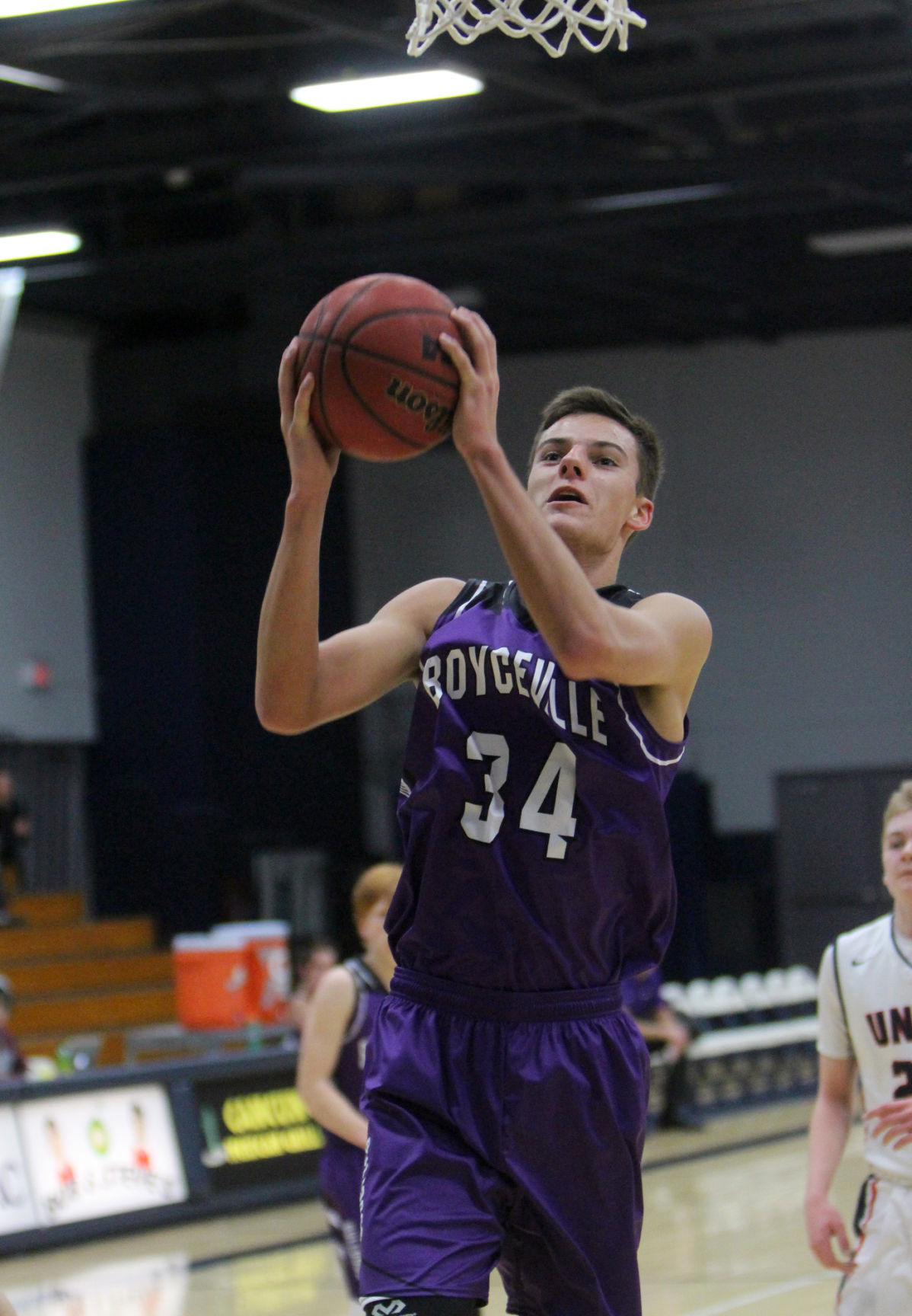 Boyceville boys basketball vs Unity at UW-Stout 12-1-18